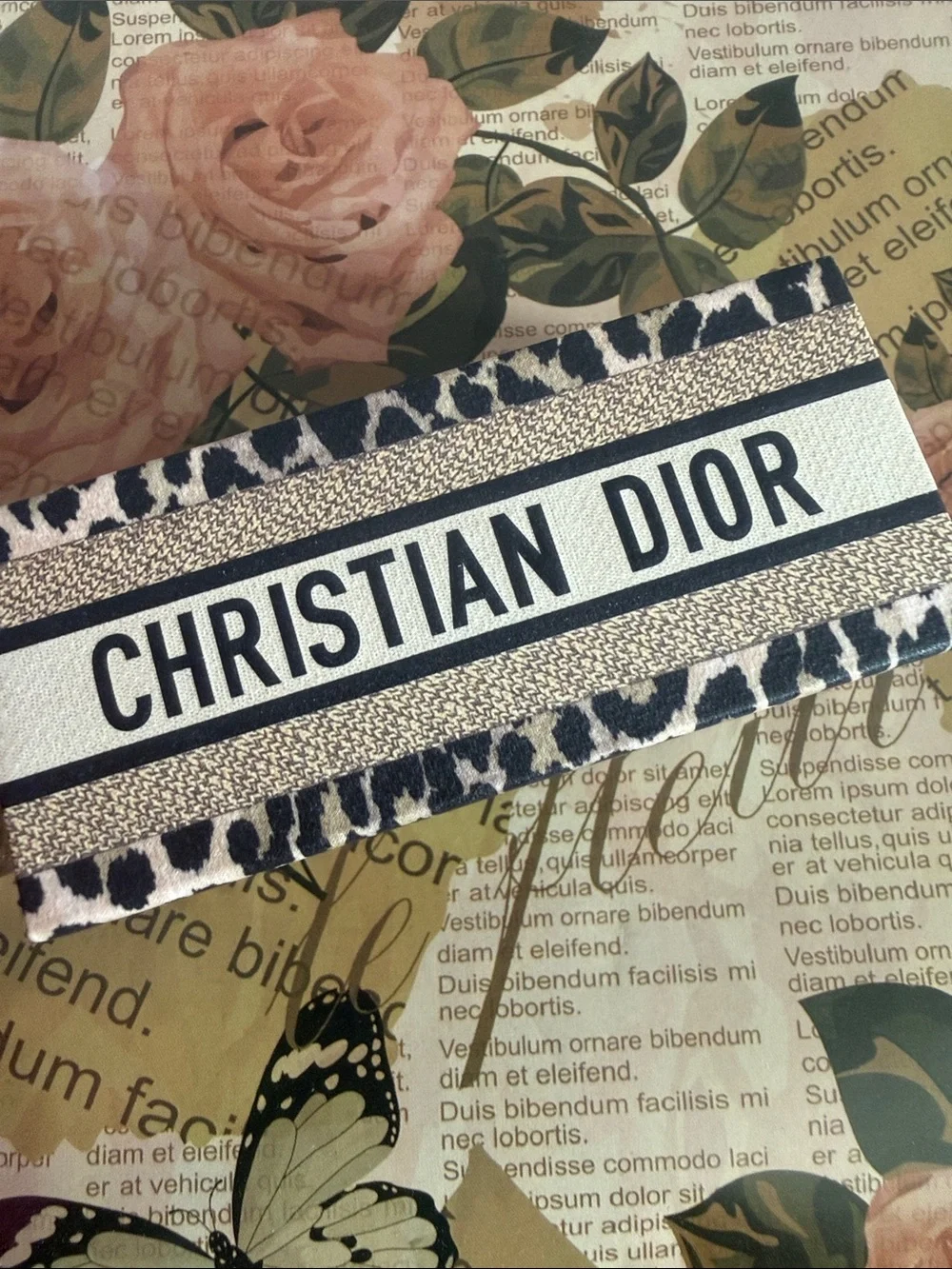 Christian Dior Mitzah Collection Leopard Print Lipstick Case: LIMITED EDITION
